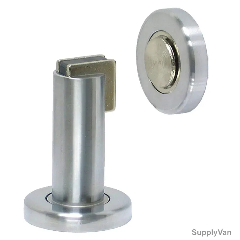 Dorfit Heavy Duty Magnetic Door Stopper, DTDS030, Stainless Steel, Satin Finish