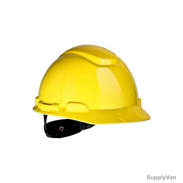 3M Safety Helmet, H-702R, Yellow — image 1