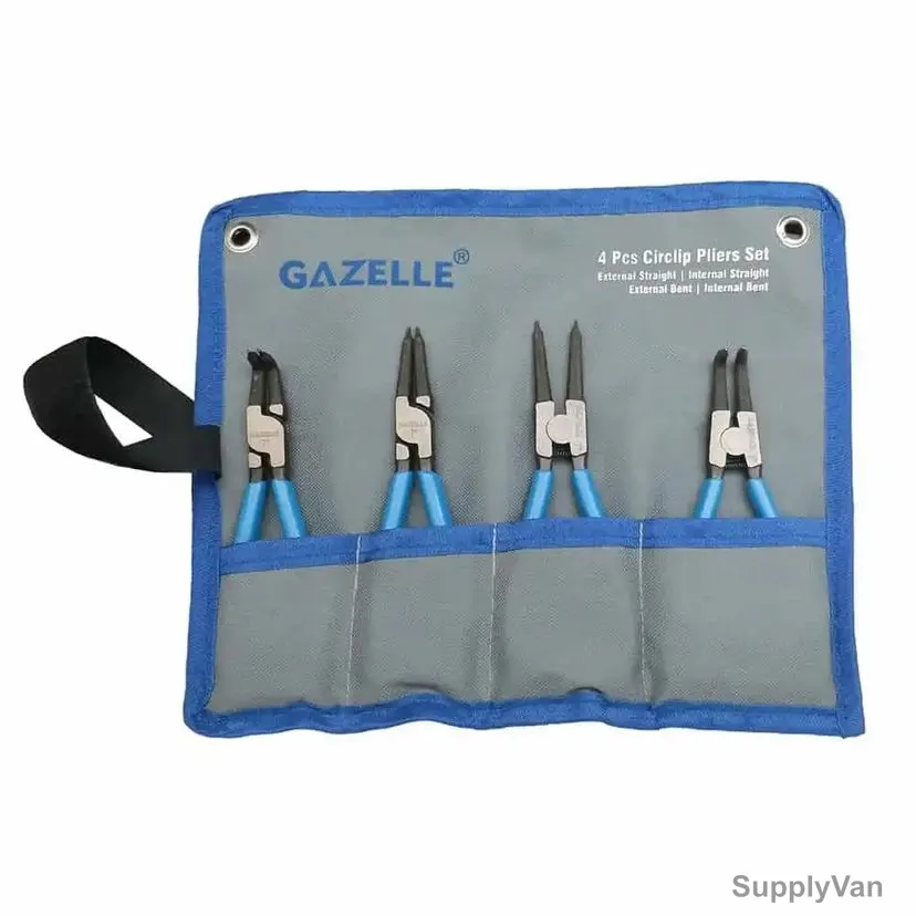 Gazelle Circlip Plier Set, G80198, 7 Inch, 4 Pcs/Set — image 1