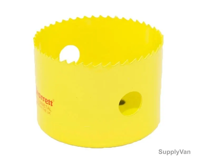 Starrett Hole Saw, SH0256, High Speed Steel, 59MM, Yellow
