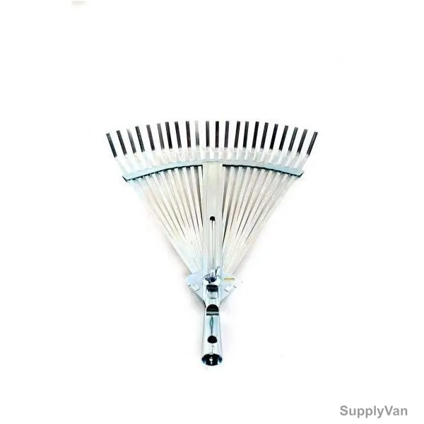 Hifazat Adjustable Garden Rake, SH-GT-GRA, 22 Teeth, Chrome
