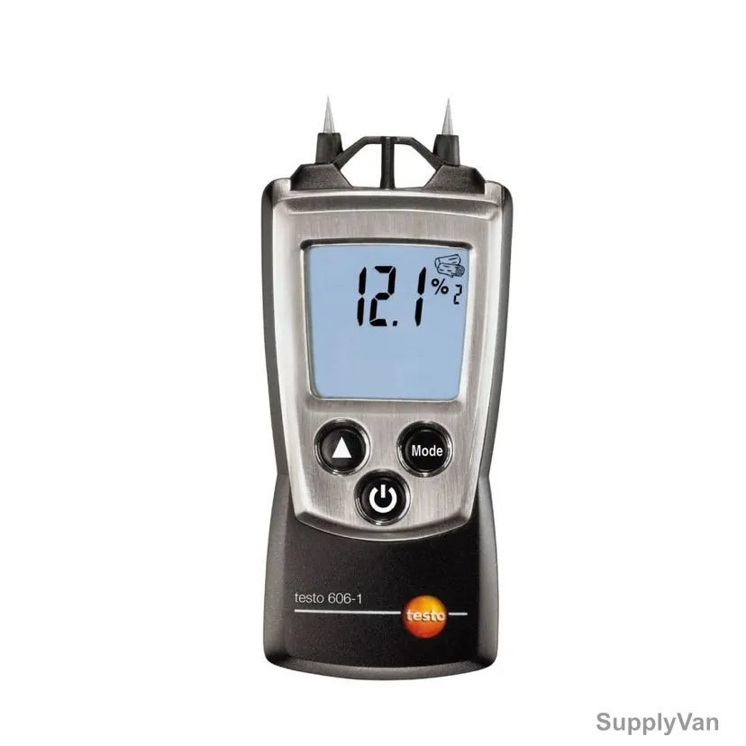 Testo Pocket Sized Moisture Meter, 606-1, 2 x AAA, IP20
