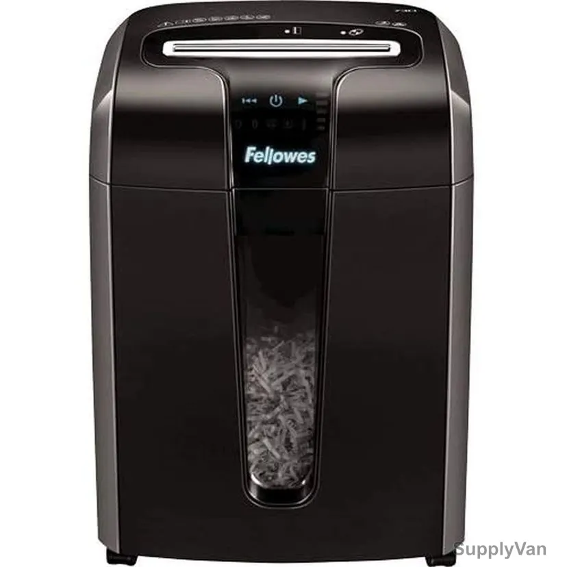 Fellowes Paper Shredder, 73Ci, Powershred, Cross-Cut, 12 Sheets, Black