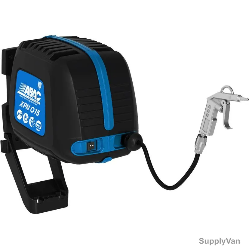 Abac Air Compressor With Hose Reel, XPNO15, 8 Bar, 1.5 HP — image 1