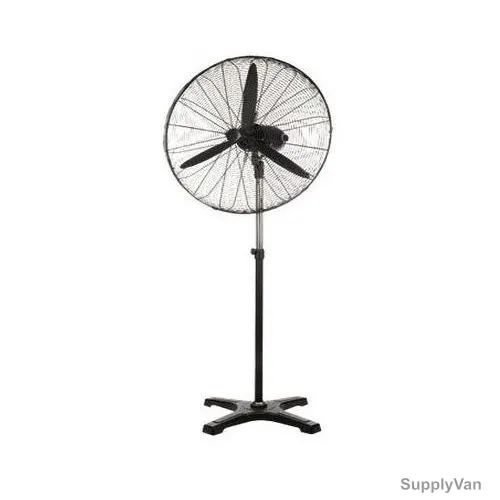 Cavil Industrial Pedestal Fan, CSF-75, 350W, 1800 RPM, IP20, 30 Inch, Black