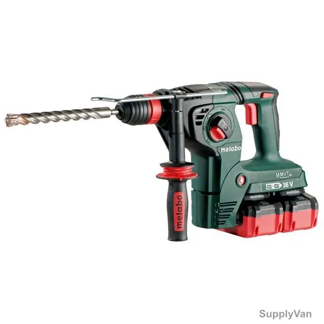 Metabo Cordless Hammer, KHA-36-18-LTX-32, 600796830, 18V, 4 x 7Ah Battery