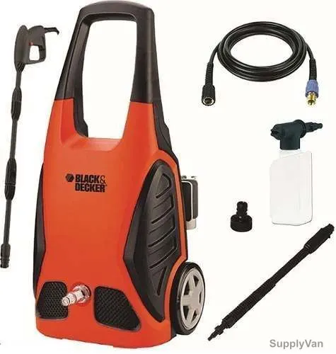 Black and Decker Pressure Washer, PW1600SL-B5, 1600W