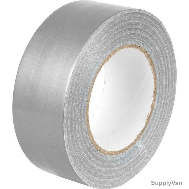 Pinnacle Heavy Duty Cloth Duct Tape, 48MM x 18 Mtrs, Silver, 24 Pcs/Pack