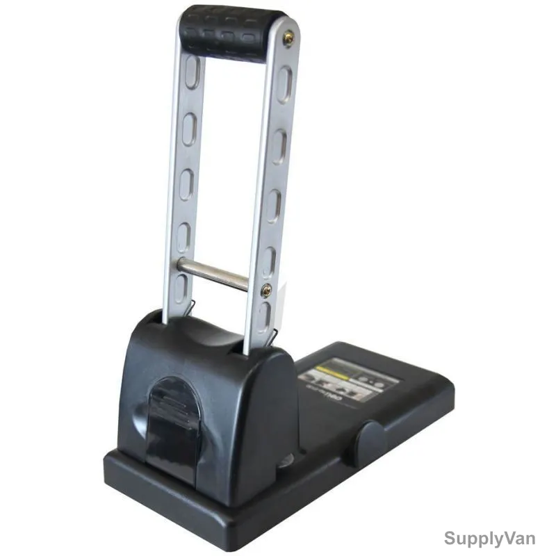 Deli Heavy-Duty Paper Punch, E0130, 100 Sheets, Black