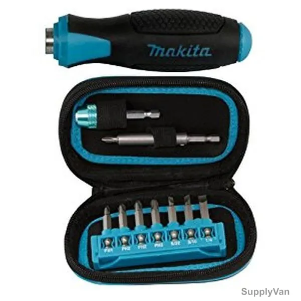 Makita Ratchet Screwdriver Pouch, P-90180, 11PCS