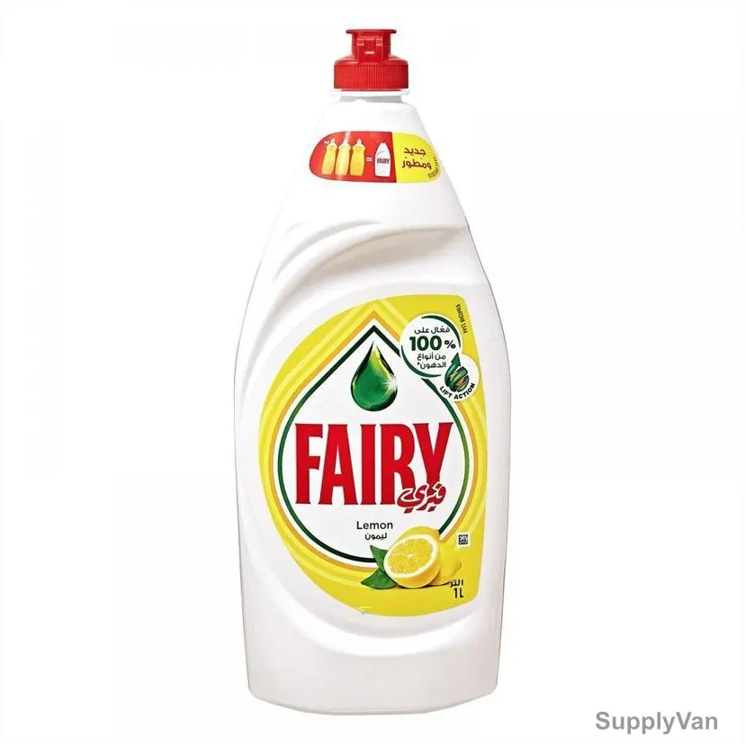 Fairy Liquid Dishwash Cleaner, Lemon, 1 Ltr — image 1