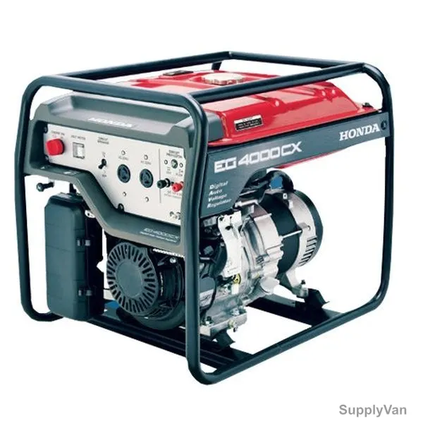 Honda AVR Generator, EG4000CX, 3600VA, 220VAC