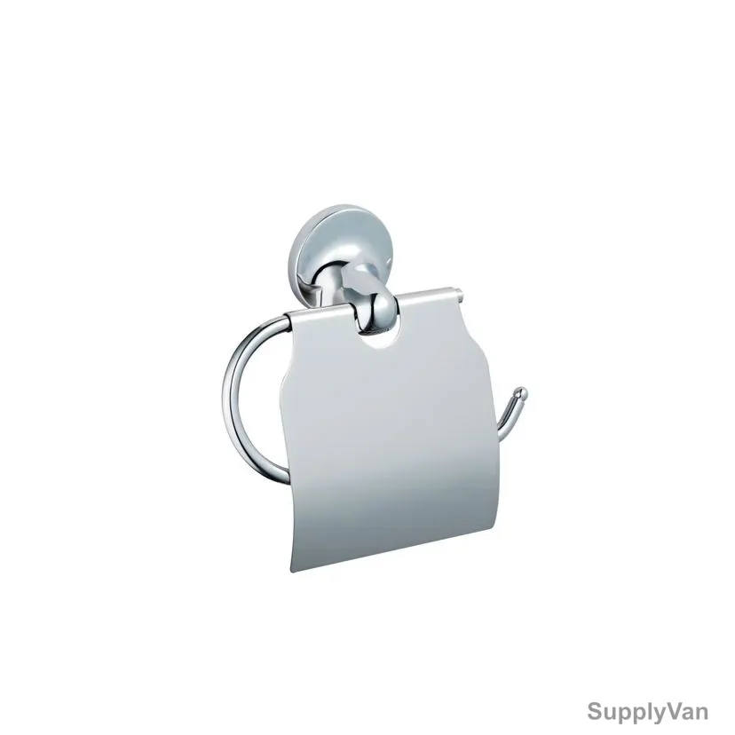 Vitra Marin Toilet Roll Holder, A44945, Brass, 155CM Height x 165CM Length, Chrome Finish — image 1