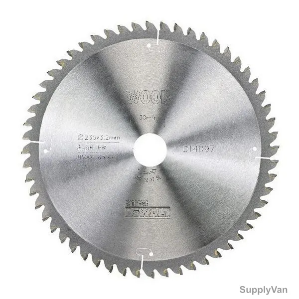 Dewalt Extreme Circular Saw Blade, DT4097-QZ, 235x30MM, 56 Teeth