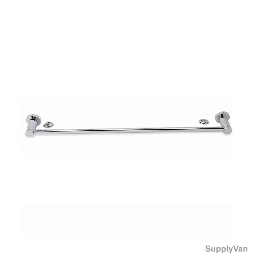Bold Wall Mounted Towel Bar, BACSET2100102-02, Brass, 4.3CM Width x 60CM Length, Chrome Plated Finish — image 1