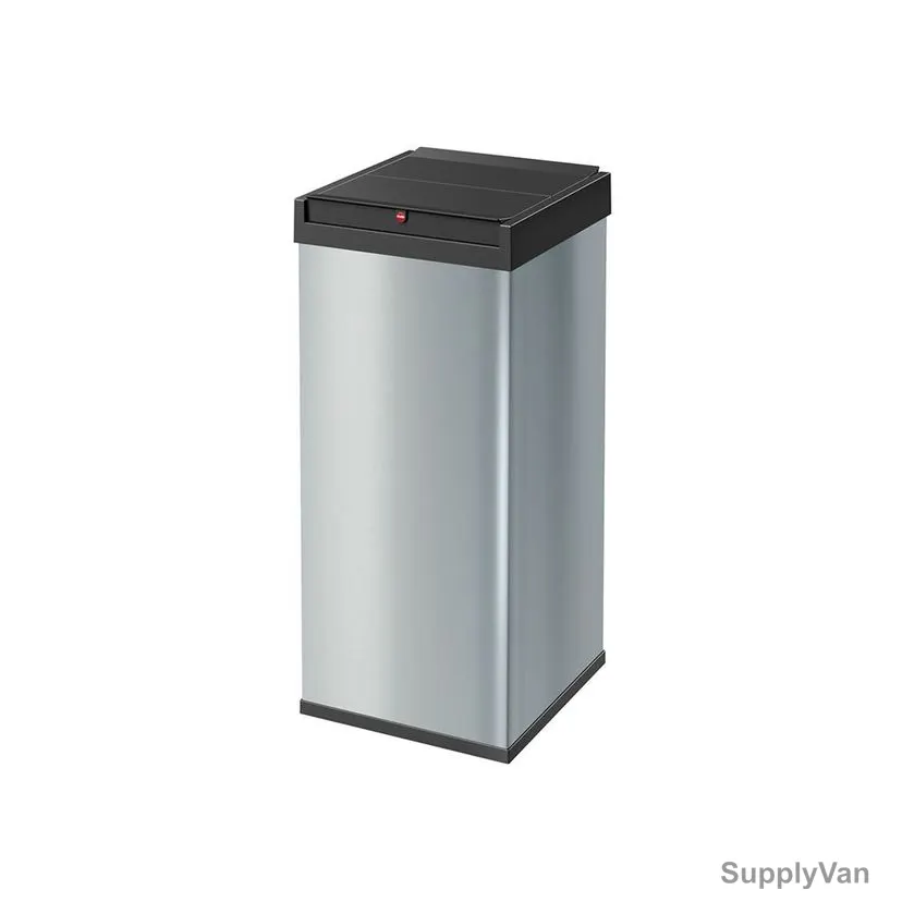 Hailo Waste Bin, HLO-0880-601, Big Box Swing XXL, 71 Litres, Silver