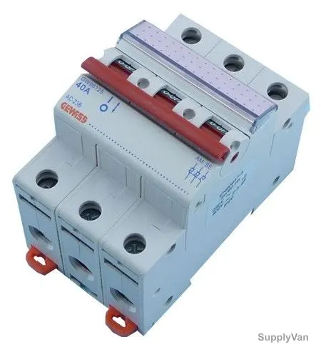 Gewiss Switch Disconnector, GW96125, 3P, 40A