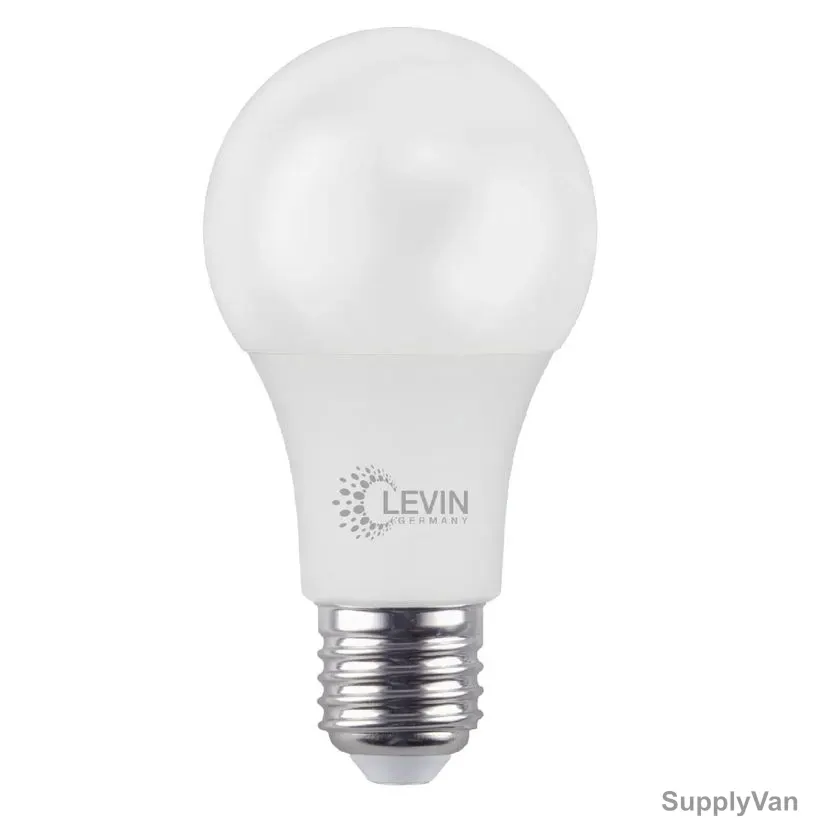 Levin LED Bulb, LBL-27S09-30-L, A60, 9W, 3000K, Warm White