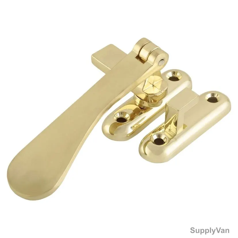 ACS Window Stay and Fastener, M-121-STB-BP, Zinc, Gold