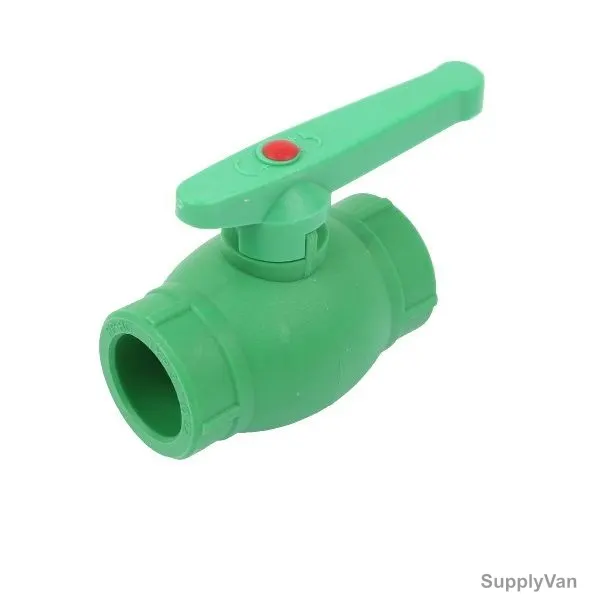 Raktherm Ball Valve, P-PBV-25, PPR, 25MM, Green