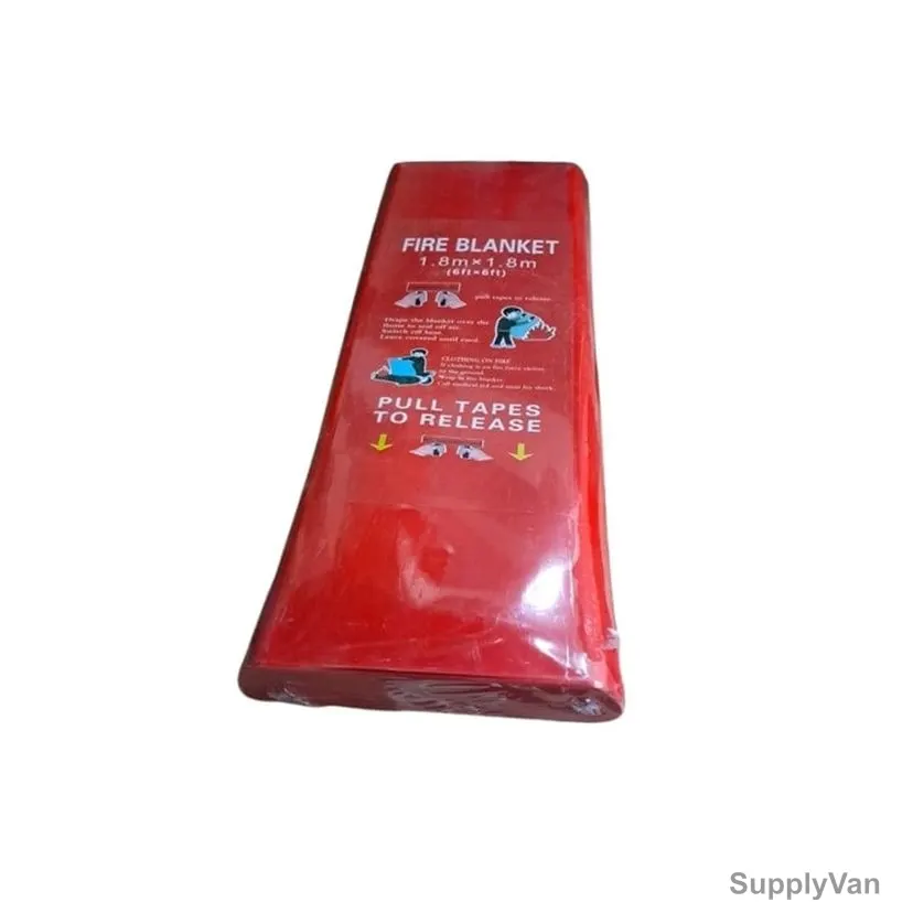 Heavy Duty Fireproof Welding Blanket, 6 Feet Width x 6 Feet Length — image 1