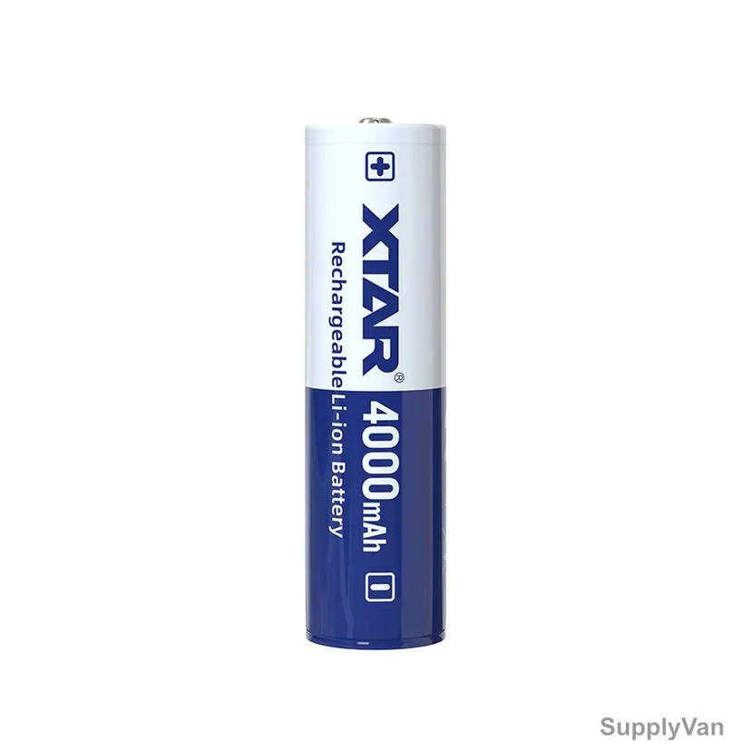 Xtar Rechargeable Li-ion Battery, 18650, 3.6V, 4000mAh — image 1