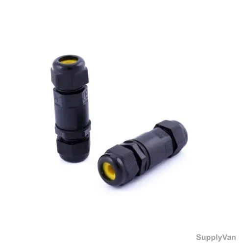 Bright Waterproof Connector, M684-A, 16A, 450VAC, Black — image 1