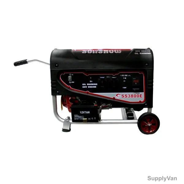 Sunshow Gasoline Generator, SS3800E, 3KVA — image 1