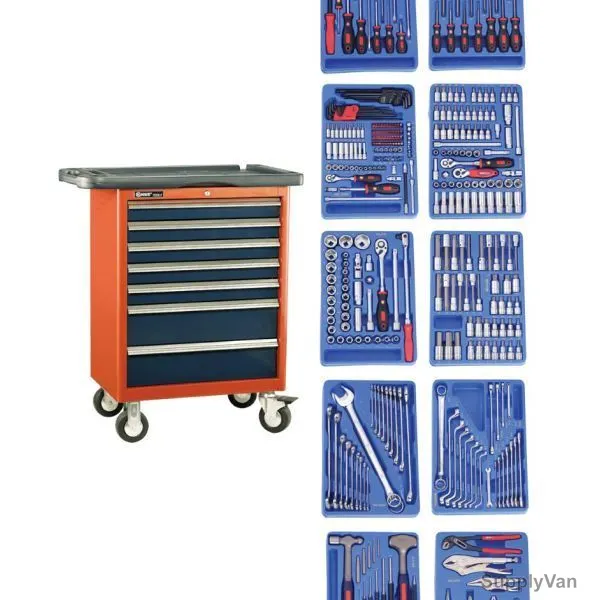 Genius Metric Mechanic Tool Set, MS-363TS, 364PCS — image 1