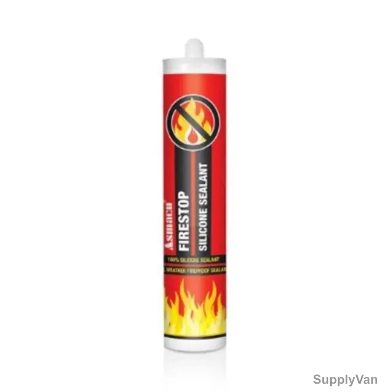 Asmaco Firestop Silicone Sealant, 280ML, White, 12 Pcs/Carton