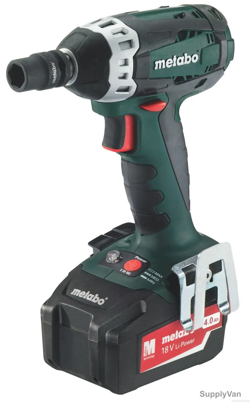 Metabo Cordless Impact Wrench, SSW-18-LTX, 18V