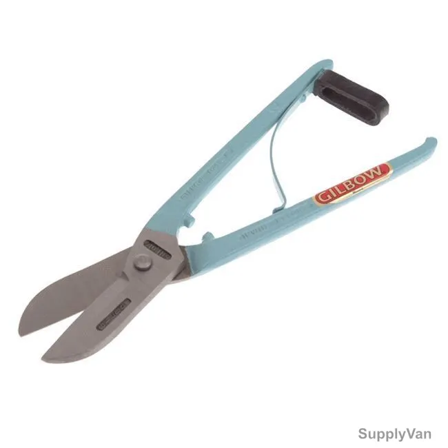 Irwin Gilbow Spring-Handled Tin Snip, GIL245S14, 14 Inch