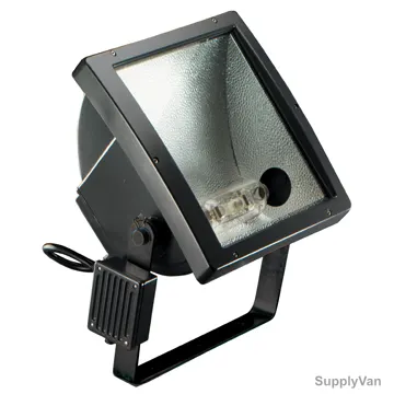 Gewiss Floodlight, GW84659, w/Asymmetrical Diffused Optic, 1000W, 9.5-10.3A