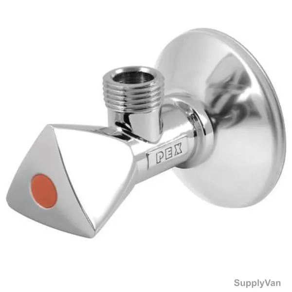Vado Angle Valve, PEX-229FA-C-P, Chrome Finish, Silver