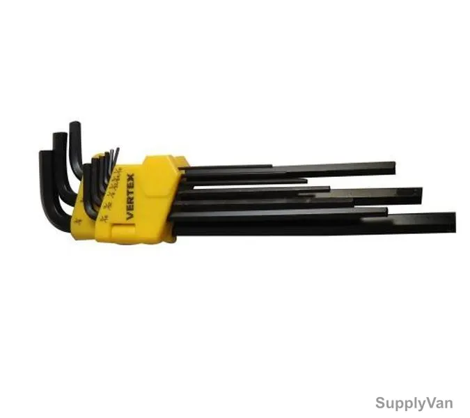 Vertex Hex Key Set, VXHK-S09, 9PCS