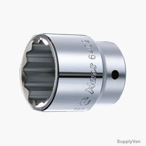 Hans 12 Point Socket, 6402A, 13/16 Inch