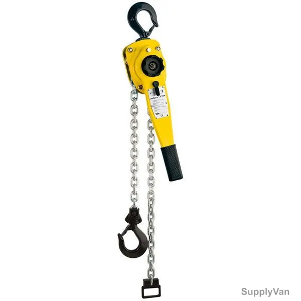 Yale Ratchet Lever Hoist, UNOplus1500, 1500 Kg Weight Capacity, Yellow