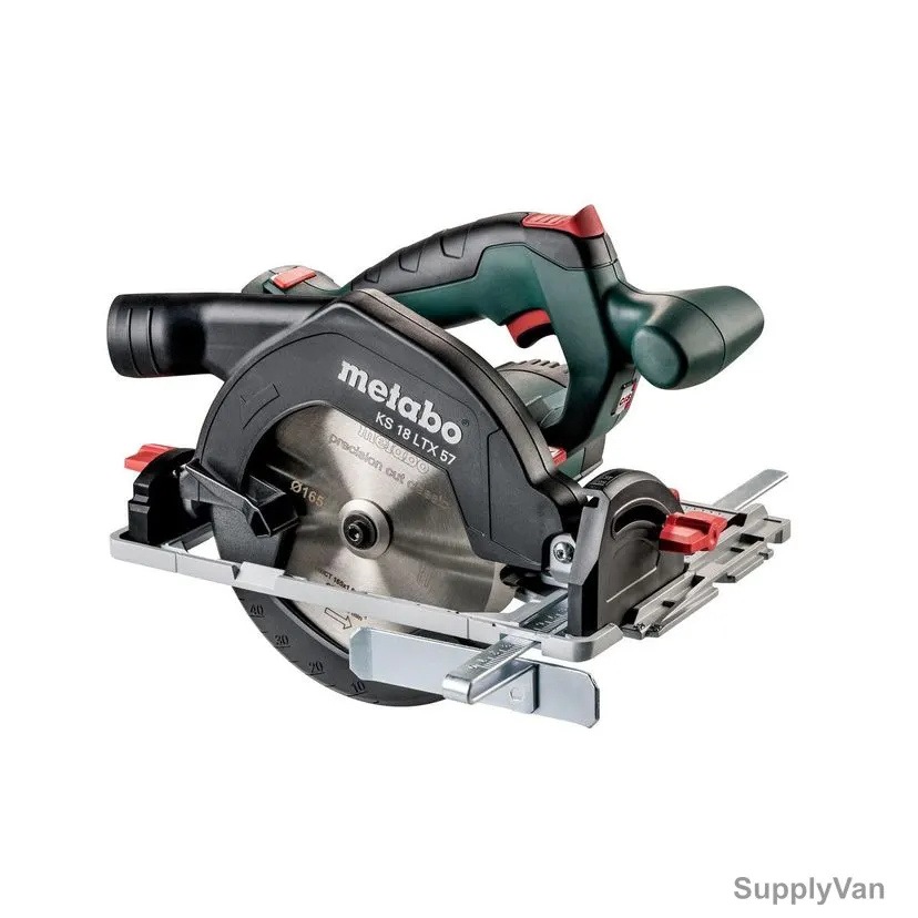 Metabo Cordless Circular Saw With MetaLoc Case, KS-18-LTX-57, 601857890, 18V, 165MM — image 1
