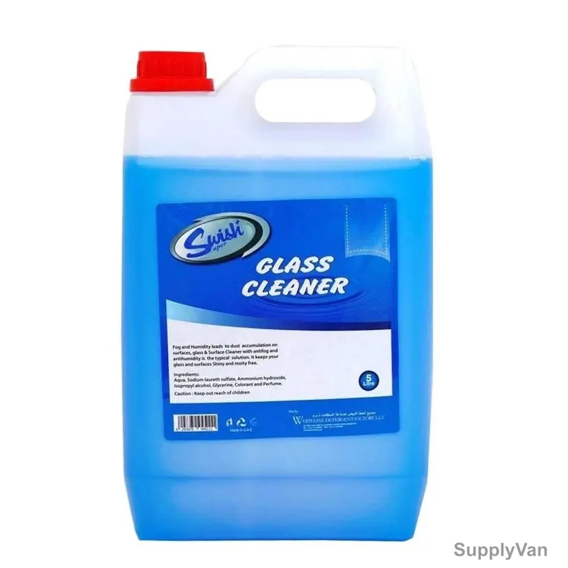 Swish Super Glass Cleaner, 5 Ltrs
