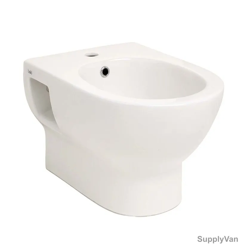 Bold Brixia Wall Hung Bidet, SAWWHB2151450, Vitreous China, 360MM Width x 490MM Length, White — image 1