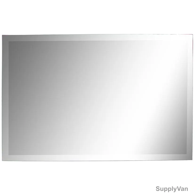 Argent Crystal Bathroom Mirror, YJ-30009R, Rectangular