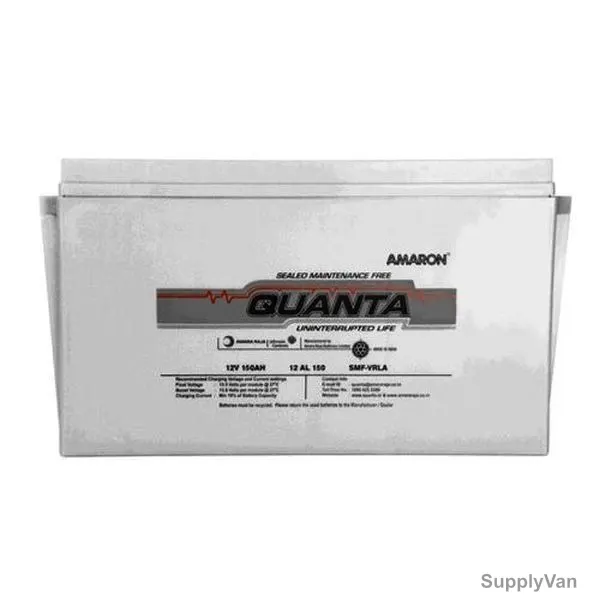 Amaron Quanta Lead Acid Battery, 12AL150, 12VDC, 150Ah