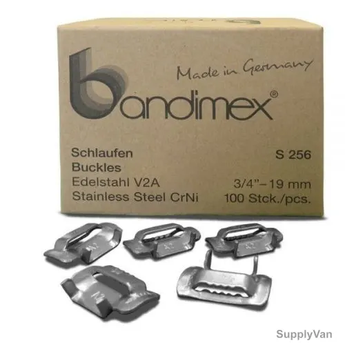 Bandimex Buckle, S-256, 19MM, 100 PCS/Box — image 1