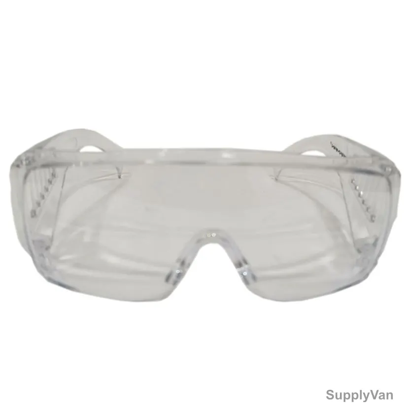Workman Industrial Safety Goggles, Wk-SG-3004-C, Knot, Polycarbonate, Clear — image 1