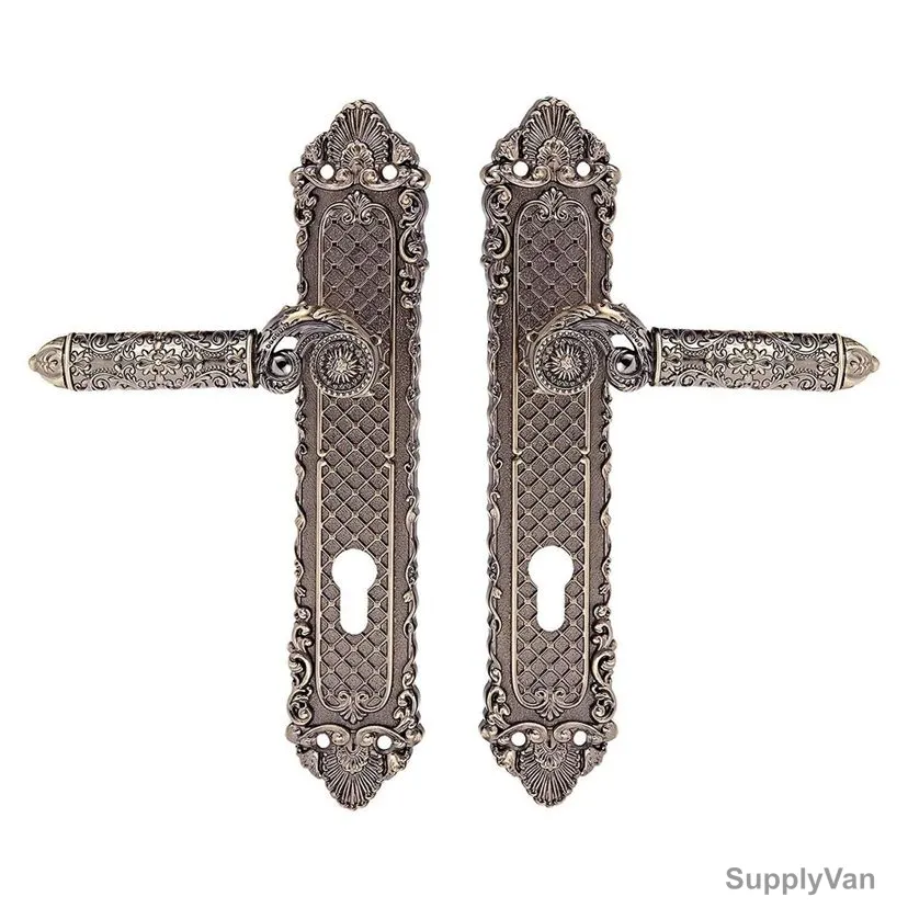 ACS Classic Door Handle, 85418-Z541-AB, Antique Brass