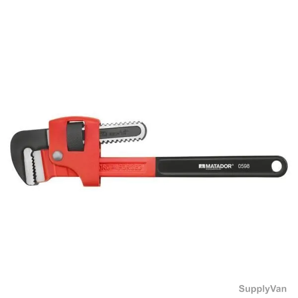 Matador Pipe Wrench, 0598-0010, 10 Inch Length