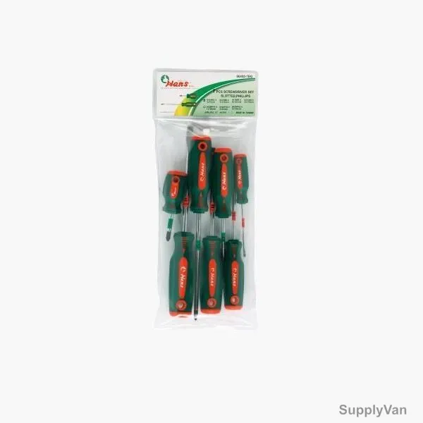 Hans Screwdriver Set, 06400-7BG, 7 Pcs/Set