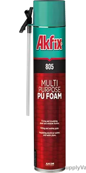 Akfix Multi Purpose PU Foam, 805, Light Yellow