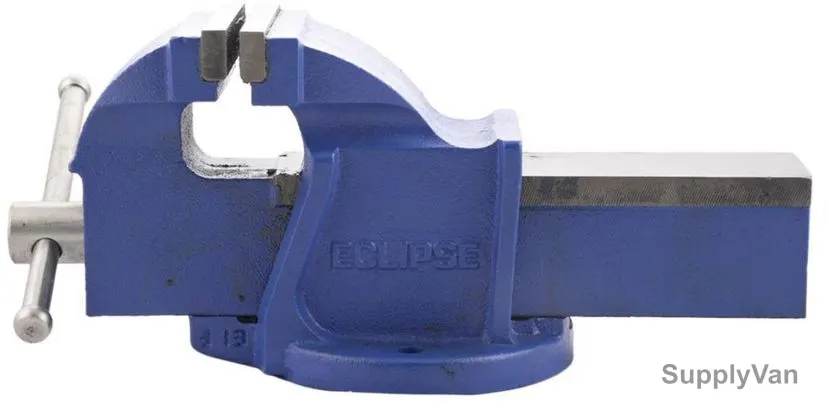Eclipse Bench Vice Clamp, EBV3, 4 Inch, Blue