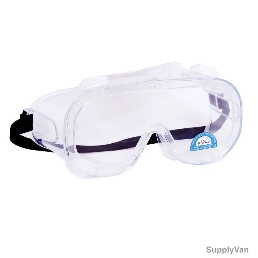 Vaultex Safety Goggles, V341, Clear